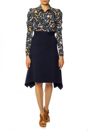 Skirt with slits, zdjęcie 2 Skirt with slits od See By Chloe
